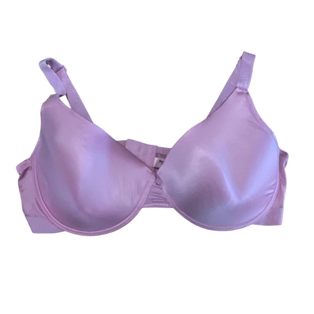 Juicy Couture‎ Intimates Pink Underwire Logo Strap Bra 40D Style 7886-65